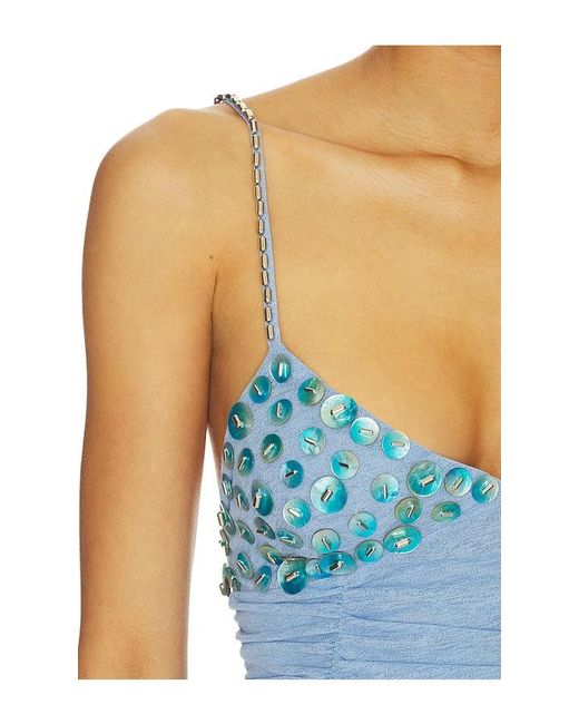 Siedres Blue Jaz Dress