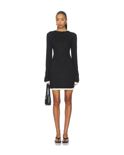 superdown Black Vayda Mini Dress