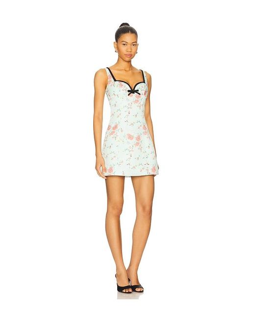 SAU LEE Multicolor Mabel Dress