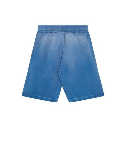 Siegelman Stable Blue X Ford Printed Oversized Sweatshorts for men