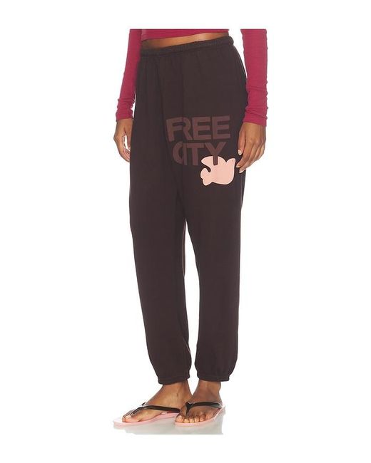 Freecity Red Large Sweatpant