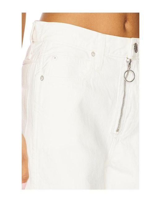 Amo Denim White Rosalind Straight
