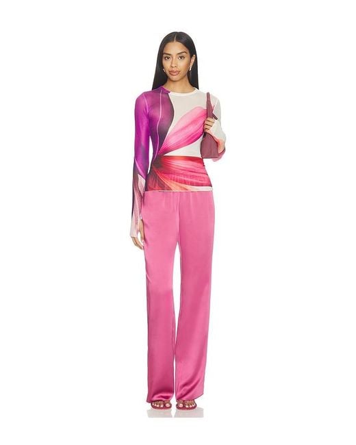 AFRM Pink Kaylee Top