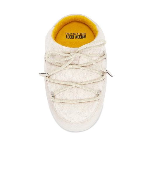 Moon Boot White Pantoffel-Mule Evx