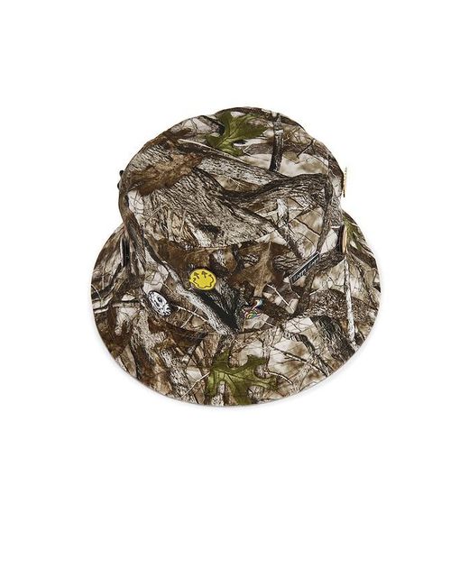 Happy Caps Natural Pin Bucket Hat