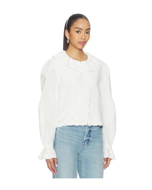 Stone Cold Fox White X Revolve Abigail Top