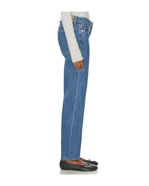 Rag & Bone レディース ブルー Harlow ストレートレッグ 【公式通販】