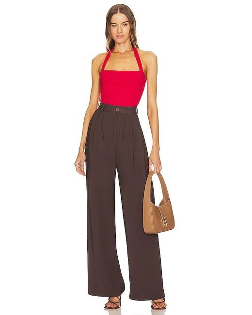 Susana Monaco Red Halter Top