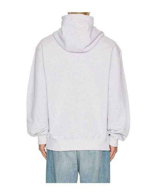 Casablanca White Hooded Sweatshirt for men
