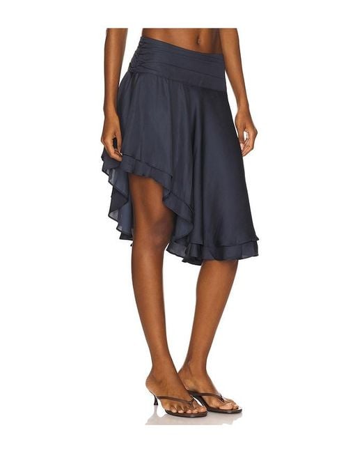 Lioness Blue Legacy Midi Skirt