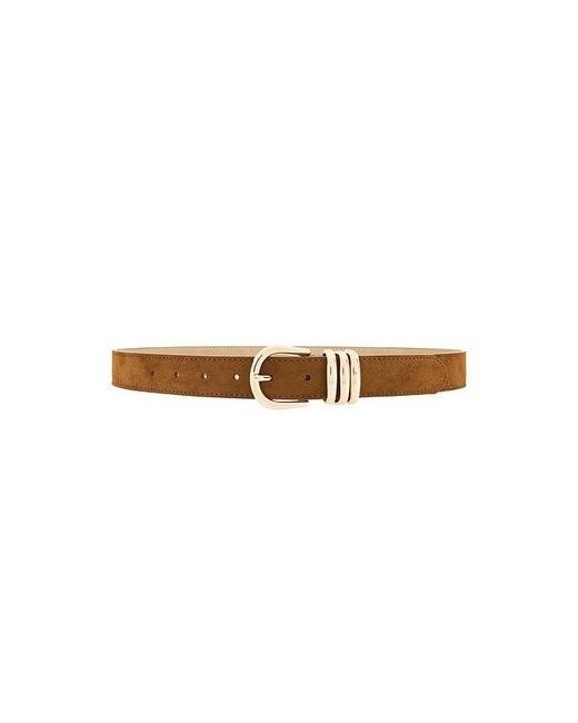 petit moments Brown Polished Belt