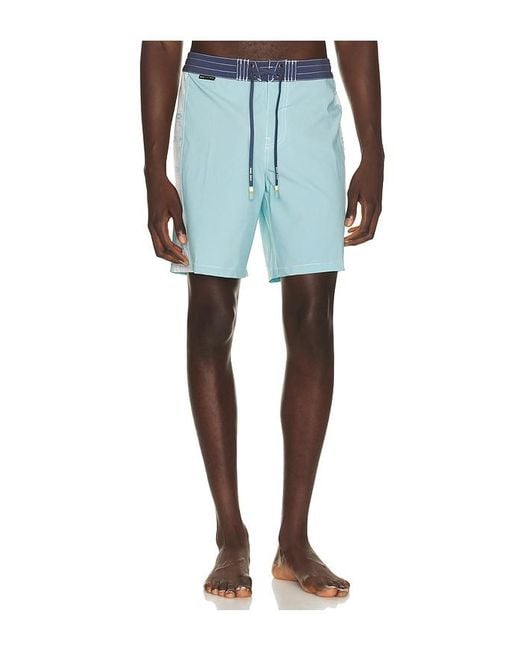 Dark Seas Blue Rincon Boardshort for men