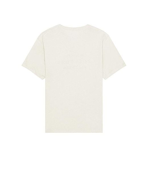 Saturdays NYC White Reverse Nyc Division Standard Short Sleeve Tee for men