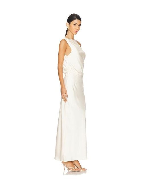 SNDY'S White Calissa Maxi Dress