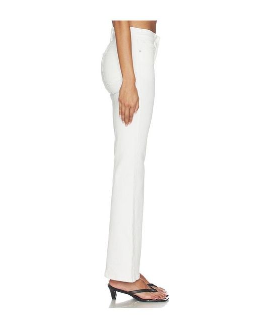 GOOD AMERICAN White Low Boot Jeans