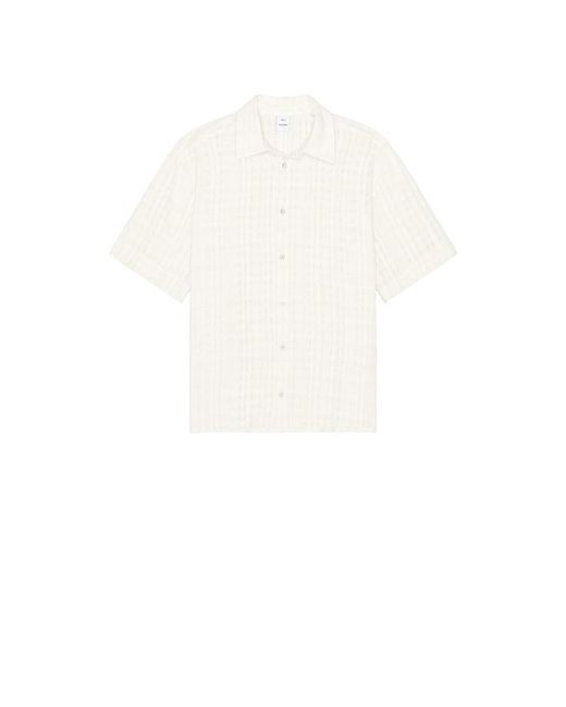 Won Hundred White Daniel Shirt for men
