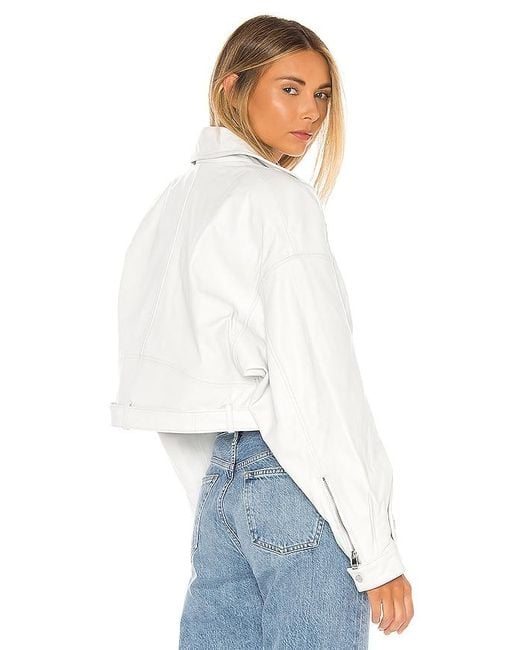 Lamarque White X Revolve Dylan Jacket