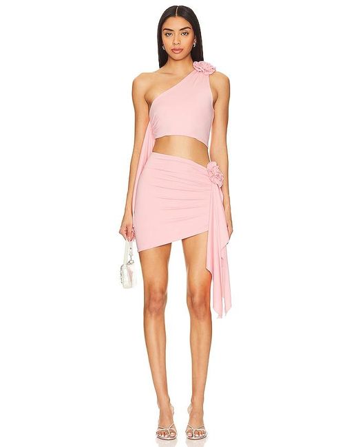 Lovers + Friends Pink Cordelia Top