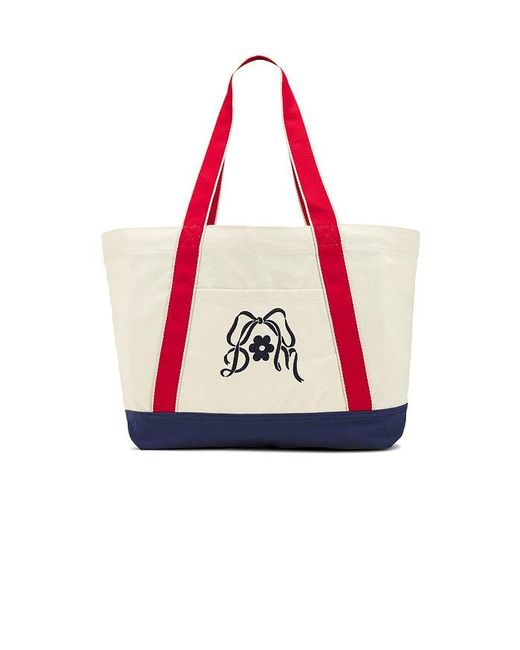 Damson Madder Red Canvas Tote Bag