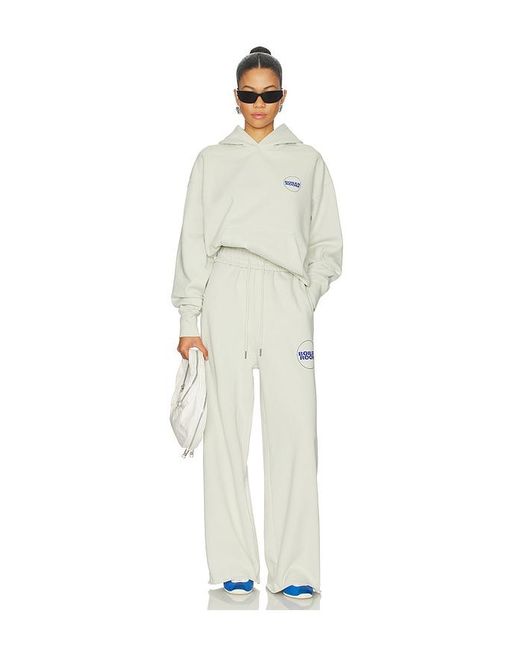 BOILER ROOM White Wide Sweatpant