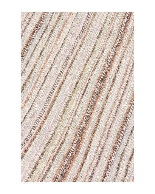 Missoni White Sleeveless Short Dress
