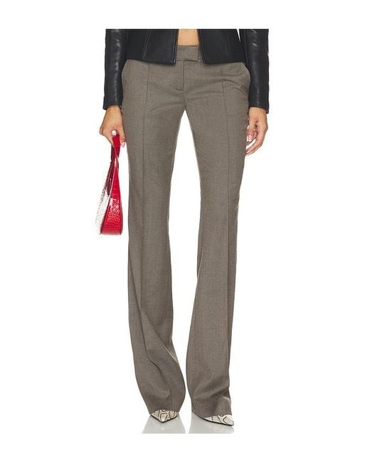 The Attico Gray Long Pant