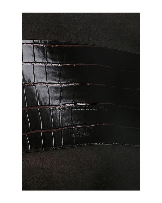 The Attico Black La Passeggiata Top Handle Bag