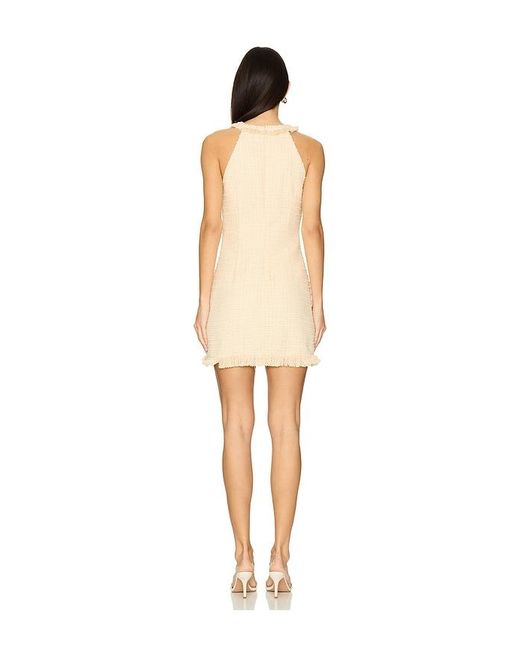Amanda Uprichard Natural Andrea Dress