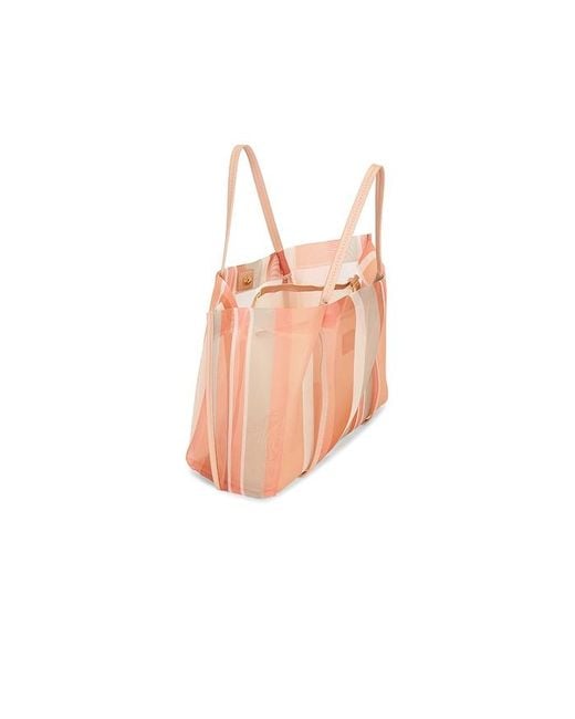 Dolce Vita Pink Aislin Large Mesh Shopper Bag