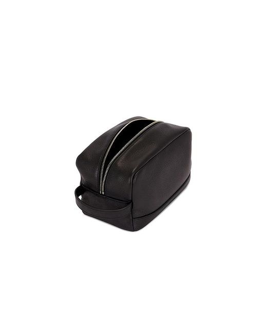 Shinola Black Zip Travel Kit for men