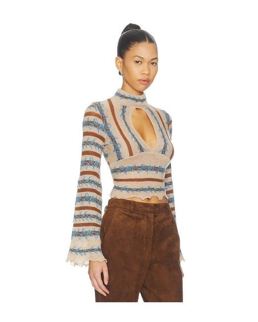 Free People Multicolor X Revolve Bali Brooke Sweater