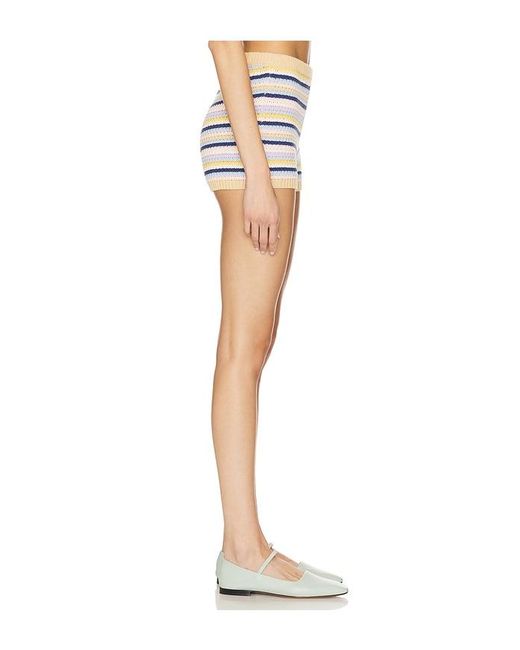 Lovers + Friends Black Donna Knit Short
