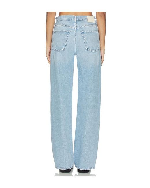Citizens of Humanity Blue Annina Straight Leg Jeans