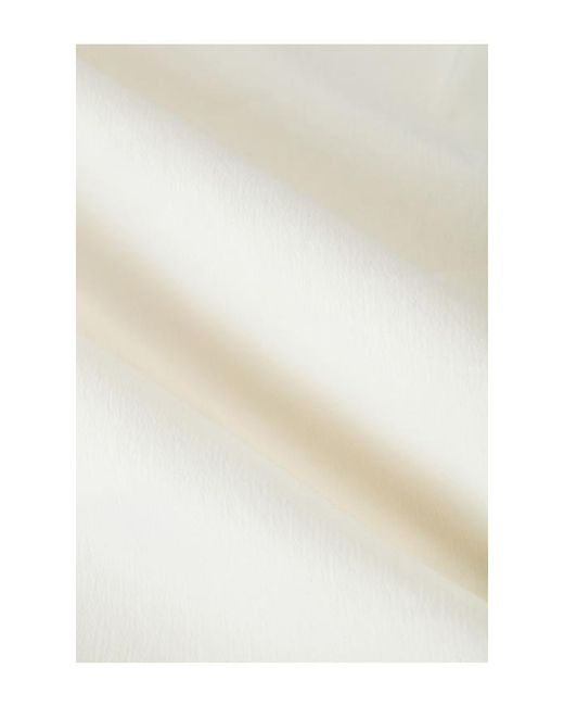 HAELO White Flex Waist Zip Cargo Pant