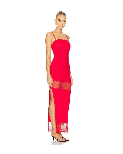 ROBE GEMMA en Red superdown