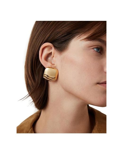 Jenny Bird Metallic Rue Earrings