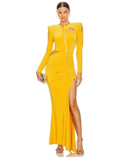 Zhivago Yellow Say Ten Gown