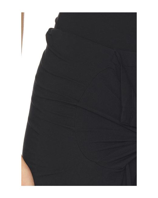 Beaufille Black Waist Tie Pant