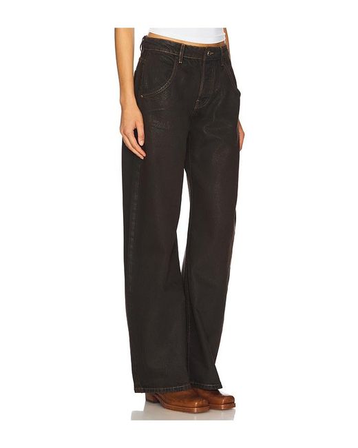 EB DENIM Black X Revolve Enzo Mid Rise Barrel
