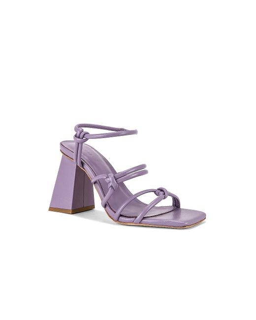 Song of Style Leather Noelle Heel in 
