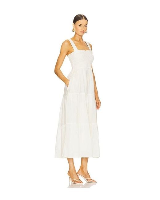 Seafolly White Faithful Midi Dress