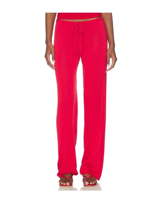 Frankie's Bikinis Red X Jennie Ela Knit Pant
