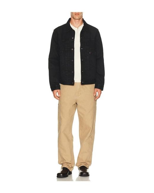 Levi's Black Type 2 Trucker Jacket for men