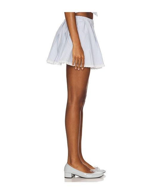 MAJORELLE White Danica Skort