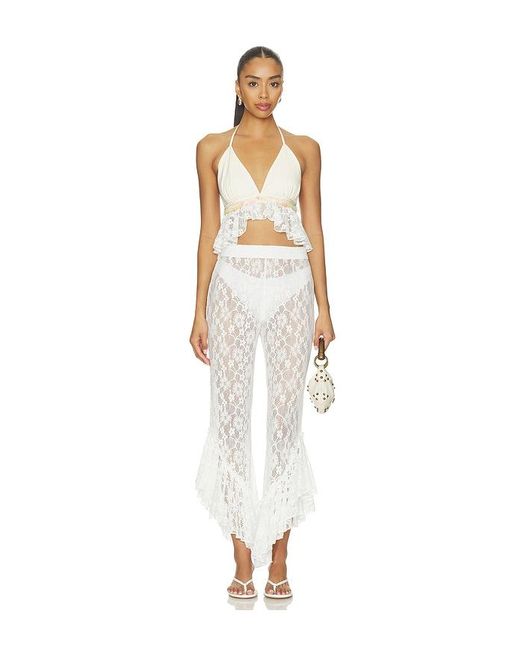 MY BEACHY SIDE White Lotus Pants