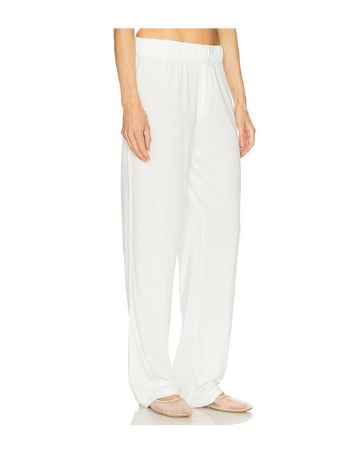 ÉTERNE White Lounge Pant