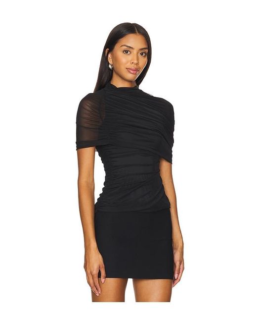 Amanda Uprichard Black X Revolve Evianna Top