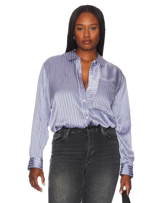 Rails Blue Spencer Top