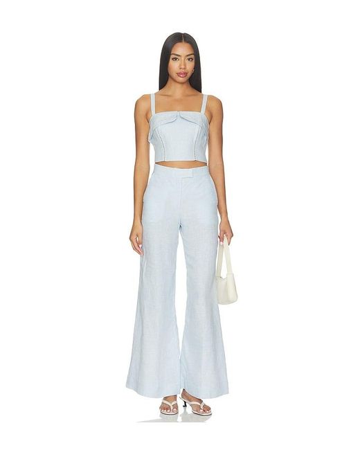 Hevron White Alba Top