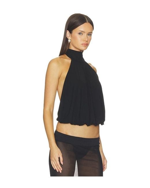 Misha Blue The Sash Jersey Top